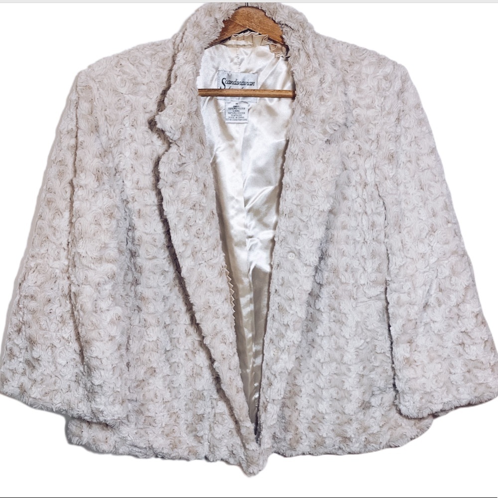 Scandinavian Faux Fur Jacket